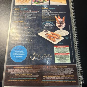Jalos - Menu - Sports Bars Near Me - Berwyn, Illinois Jalos - Menu - Sports Bars Near Me - Berwyn, Illinois