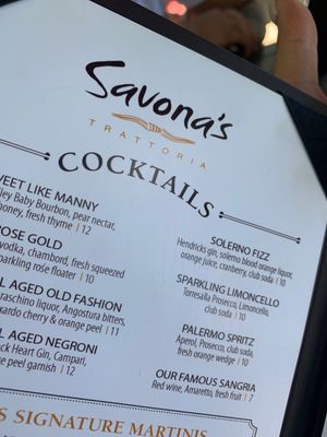 Menu photo 2 Savona's Trattoria Red Hook, NY