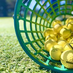 Monterey Pines Golf Course - Practice makes improvement.