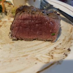 Kelly's Steak and Seafood - My "medium" steak