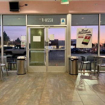Yogurtland - View of entrance/exit from seating area - Ice Cream & Frozen Yogurt Near Me - San Diego, California