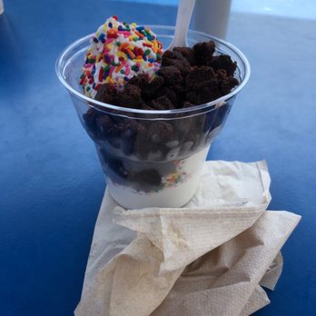 Avalon Freeze - a cup of ice cream with sprinkles - Ice Cream & Frozen Yogurt Near Me - Avalon, New Jersey
