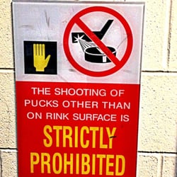 Sunset Ice Rink - Play safe