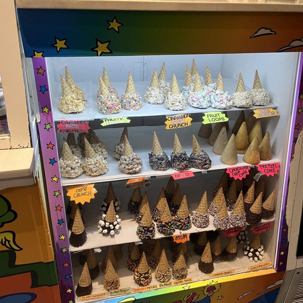 Emack and Bolio's - Variety of flavored cones - Ice Cream & Frozen Yogurt Near Me - New York, New York Emack and Bolio's - Variety of flavored cones - Ice Cream & Frozen Yogurt Near Me - New York, New York