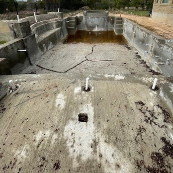 Pinnacle Pools & Spas - Abandoned Pool and Deck Build Premier and Pinnacle Pools and Spas - Pool & Hot Tub Service Near Me - Georgetown, Texas