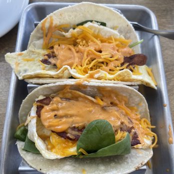 Elemental Coffee - Breakfast B'Fast Tacos (2) - Coffee & Tea Near Me - Oklahoma City, Oklahoma