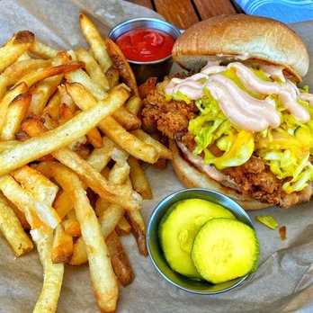 Kitchen Sync - Buttermilk Chicken Sandwich - Pizza Near Me - Greenville, South Carolina