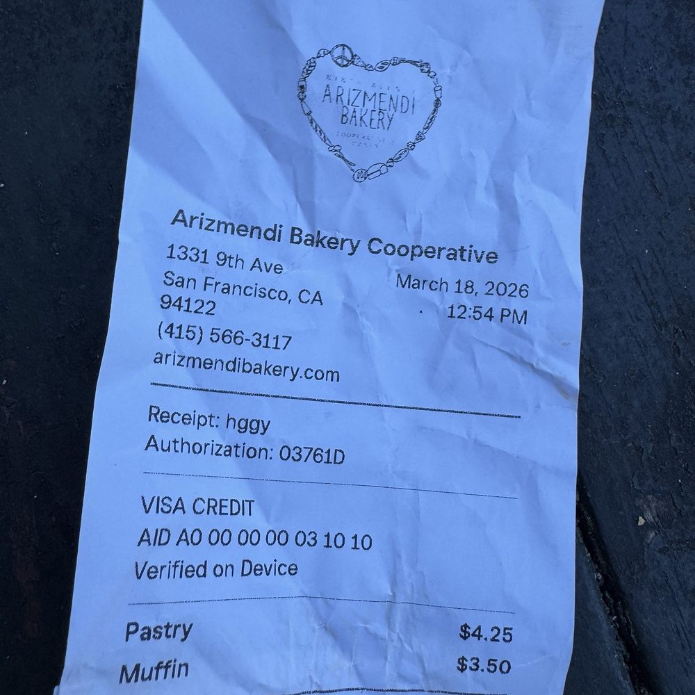 Arizmendi Bakery - Blueberry corn muffin - Bakeries Near Me - San Francisco, California