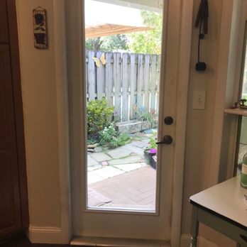 A Florida Glass - Back door - Windows Installation Near Me - Davie, Florida