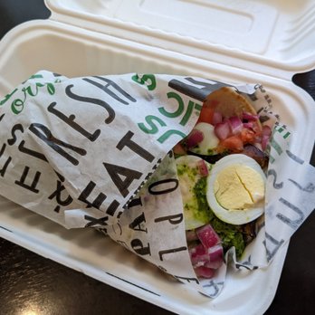 Hummus Republic - Eggplant mania pita - incredible! - Mediterranean Near Me - LIVERMORE, California