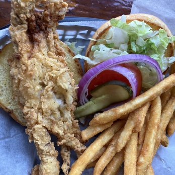 The Old Fish House Bar and Grill - Fried soft shell crab sandwich. Really good! - American Near Me - Grant, Florida The Old Fish House Bar and Grill - Fried soft shell crab sandwich. Really good! - American Near Me - Grant, Florida