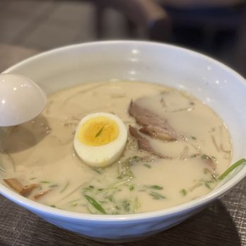 Kiraku - Tonkotsu Ramen was delicious! Also got one spicy and it was perfect - Sushi Bars Near Me - Gardena, California