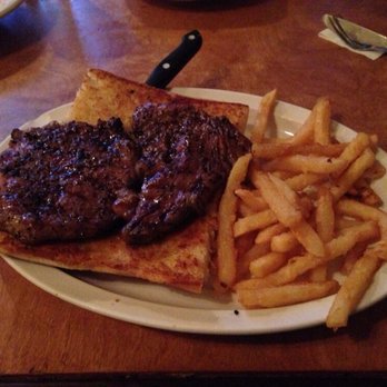 The Loft - Ribeye Steak Sandwich...could be better - Steakhouses Near Me - Laurel, Mississippi