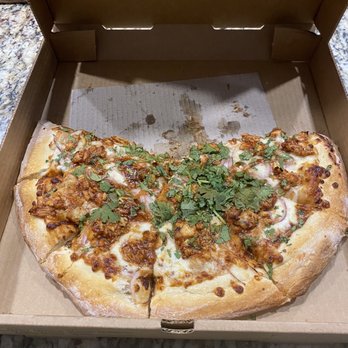 My Buddies Pizza - Their BBQ Chicken Pizza. Has cilantro, red onions, and barbecue chicken. It's So yummy!! - Pizza Near Me - Lake Elsinore, California My Buddies Pizza - Their BBQ Chicken Pizza. Has cilantro, red onions, and barbecue chicken. It's So yummy!! - Pizza Near Me - Lake Elsinore, California