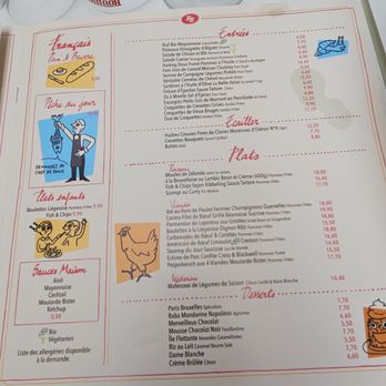 Bouillon Bruxelles - Menu - Belgian Near Me - Brussels, BRU