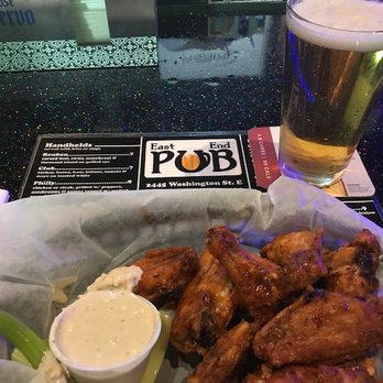 East End Pub - Excellent wings here with bleu cheese dressing! - Pubs Near Me - Charleston, West Virginia East End Pub - Excellent wings here with bleu cheese dressing! - Pubs Near Me - Charleston, West Virginia