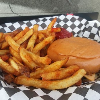 MOB Grill - Onion burger with fries - American Near Me - Oklahoma City, Oklahoma MOB Grill - Onion burger with fries - American Near Me - Oklahoma City, Oklahoma
