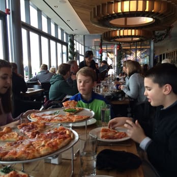 Industry Kitchen - Three pies for three hungry kids plus four parents. This was a great lunch. - American Near Me - New York, New York