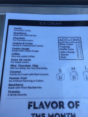 Manolis Ice Cream, Pops, Sorbet & More by null