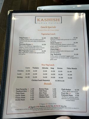 Menu photo 4 Kashish Indian Cuisine Lebanon, OH Menu photo 4 Kashish Indian Cuisine Lebanon, OH