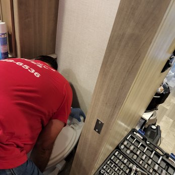 GranDudes Mobile RV Services - Bathroom toilet installation - RV Repair Near Me GranDudes Mobile RV Services - Bathroom toilet installation - RV Repair Near Me