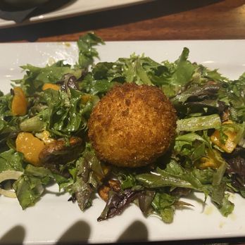 EdgeWild Restaurant & Winery - Salad with goat cheese fritter - Wineries Near Me - Chesterfield, Missouri