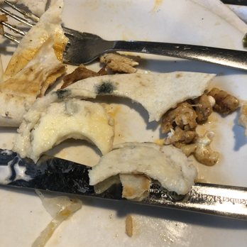 El Rodeo - Mold on inside of enchilada - Mexican Near Me - Pearl River, Mississippi