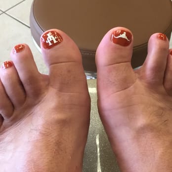 LA Nails And Spa - Another sample on Moons work! - Nail Salons Near Me - Hutto, Texas