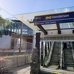 Henderson Train Station - At Henderson Station