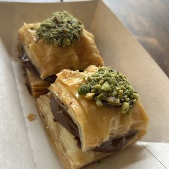 Cafe Dolce - Amazing baklava with Nutella - Coffee & Tea Near Me - Solvang, California