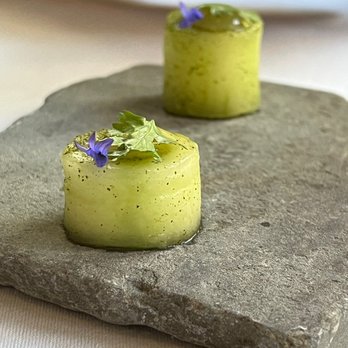 Langdon Hall Dining - Compressed cucumber - Wine Bars Near Me - Cambridge, Ontario Langdon Hall Dining - Compressed cucumber - Wine Bars Near Me - Cambridge, Ontario