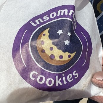 Insomnia Cookies - This is the only picture I got of the cookies... They were so good. We ate them quickly and forgot to take more pictures. - Desserts Near Me - Washington, DC, District of Columbia Insomnia Cookies - This is the only picture I got of the cookies... They were so good. We ate them quickly and forgot to take more pictures. - Desserts Near Me - Washington, DC, District of Columbia