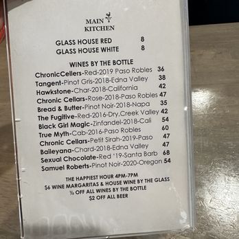 Main Kitchen Bar & Grill - Wine menu - New American Near Me - Canoga Park, California Main Kitchen Bar & Grill - Wine menu - New American Near Me - Canoga Park, California