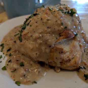 Egg - Sausage gravy with biscuit - Breakfast & Brunch Near Me - Rehoboth Beach, Delaware