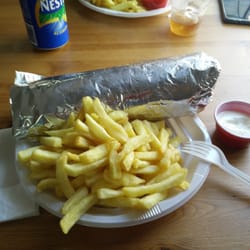 Bab Mansour - Rollito xxl con patatas