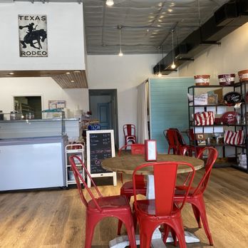Cookie Dough Cowgirl - Cute little place with seating Inside and Outside to Enjoy your Cookie with Ice Cream !! - Desserts Near Me - Austin, Texas Cookie Dough Cowgirl - Cute little place with seating Inside and Outside to Enjoy your Cookie with Ice Cream !! - Desserts Near Me - Austin, Texas