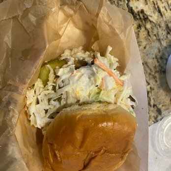City Barbeque - Nashville hot chicken with Coleslaw - Barbeque Near Me - Suwanee, Georgia