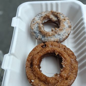 Cream Pony - Salted Caramel donut and Lemon Poppyseed ($3.50 ) - Donuts Near Me - North Vancouver, British Columbia Cream Pony - Salted Caramel donut and Lemon Poppyseed ($3.50 ) - Donuts Near Me - North Vancouver, British Columbia
