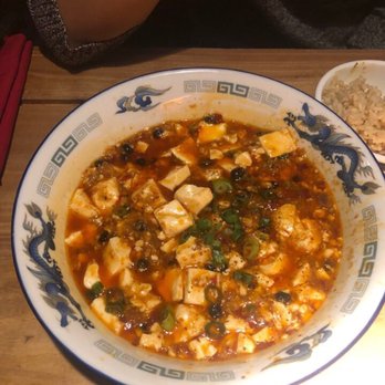 O Mandarin - Mapo tofu. No meat, just tofu and fermented beans. Spicy. Quite good. - Chinese Near Me - Hartsdale, New York