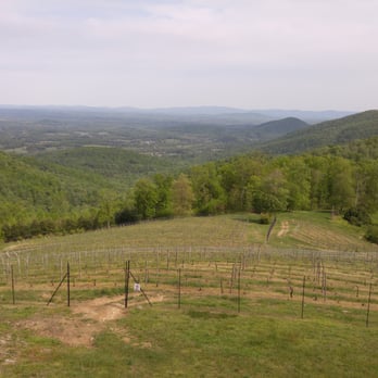Stone Mountain Vineyards - View from the deck - Wineries Near Me - Dyke, Virginia