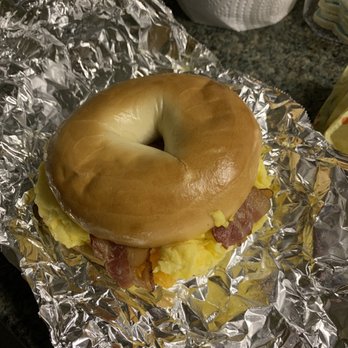 Goodness On The Go - Bacon & egg bagel sandwich - Coffee & Tea Near Me - Wildwood, New Jersey Goodness On The Go - Bacon & egg bagel sandwich - Coffee & Tea Near Me - Wildwood, New Jersey