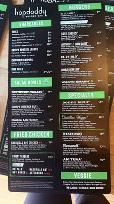 Menu photo 1 Hopdoddy Burger Bar Cypress, TX