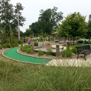 Miller Park - Front of minigolf cours. - Parks Near Me - Bloomington, Illinois