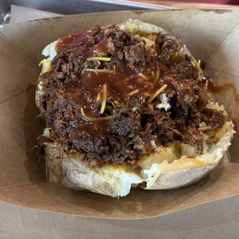 Smokey Mo's BBQ - Loaded potato - Barbeque Near Me - Schertz, Texas