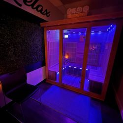 Halo Salt Cave - Infrared Sauna (private room)