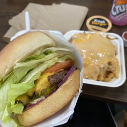 Fresh Burger - Combo #1 - single patty with cheese