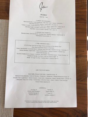Menu photo 8 Julian Restaurant Tampa, FL Menu photo 8 Julian Restaurant Tampa, FL