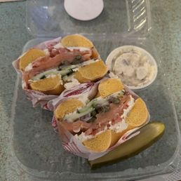 Smoked Salmon Sandwich