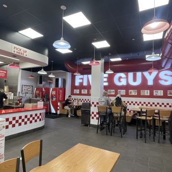Five Guys - inside the restaurant - Burgers Near Me - Aiea, Hawaii Five Guys - inside the restaurant - Burgers Near Me - Aiea, Hawaii