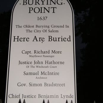 Old Burying Point Cemetery - Funeral Services & Cemeteries Near Me - Salem, Massachusetts Old Burying Point Cemetery - Funeral Services & Cemeteries Near Me - Salem, Massachusetts